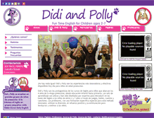 Tablet Screenshot of didiandpolly.es